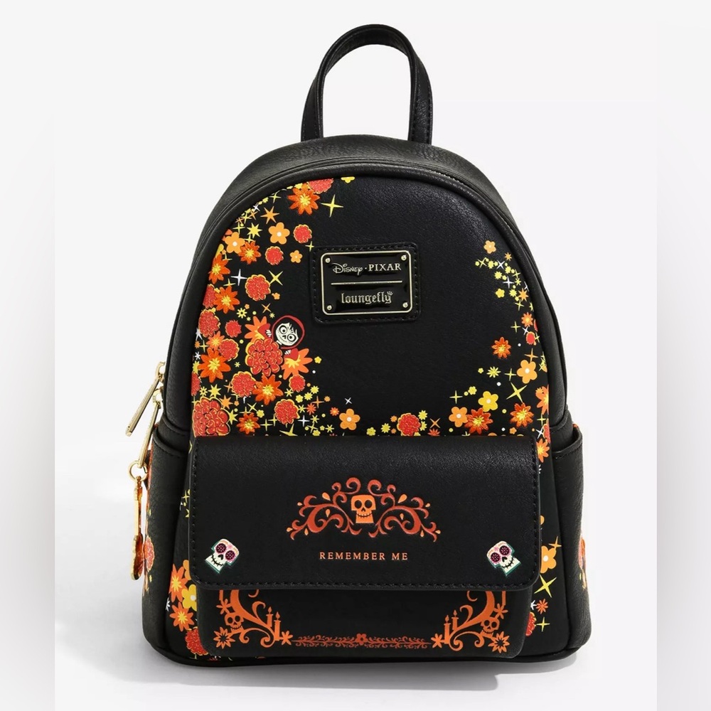 Loungefly Disney Pixar Coco Remember Me mini backpack